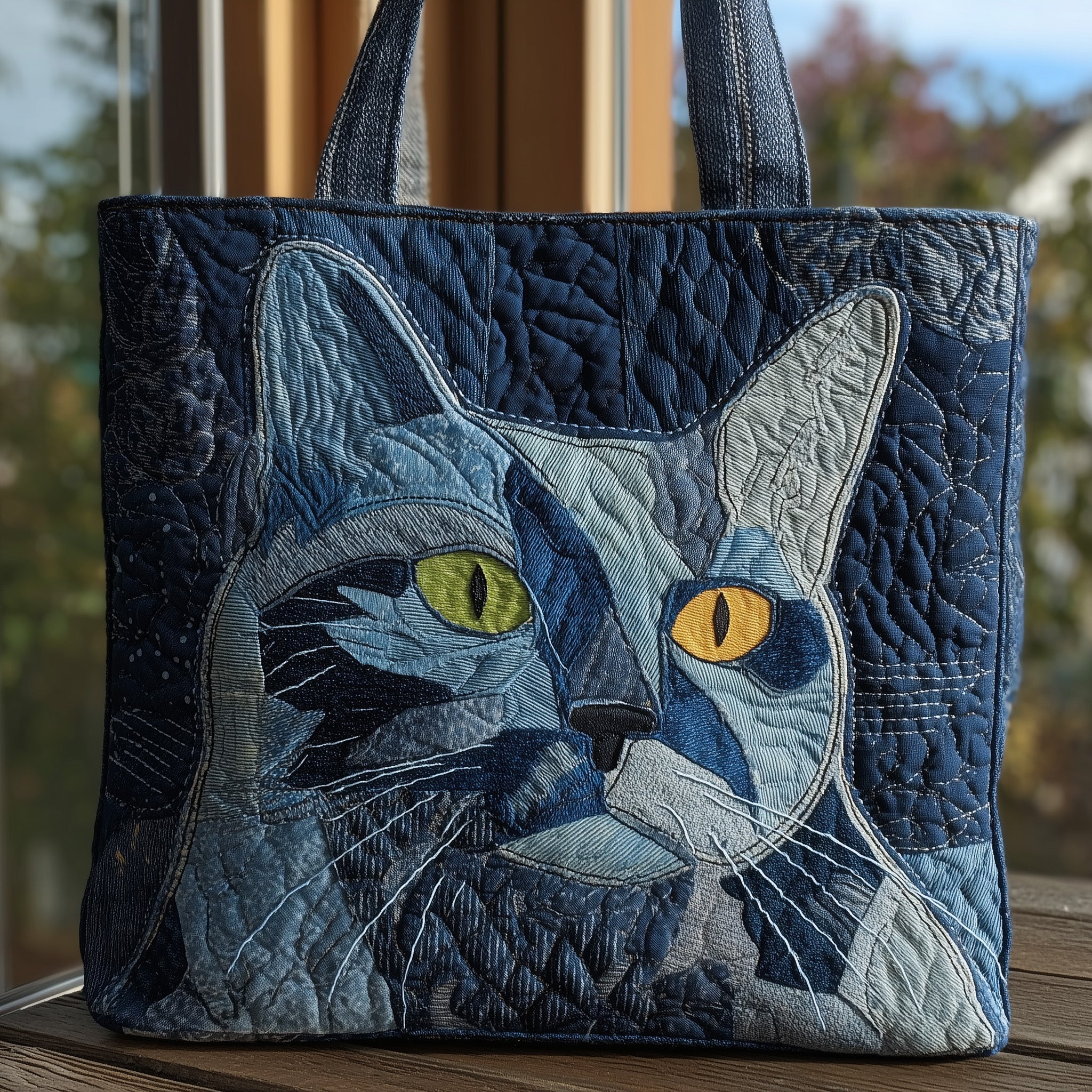 Cat Quilted Tote Bag GFTOMA2725