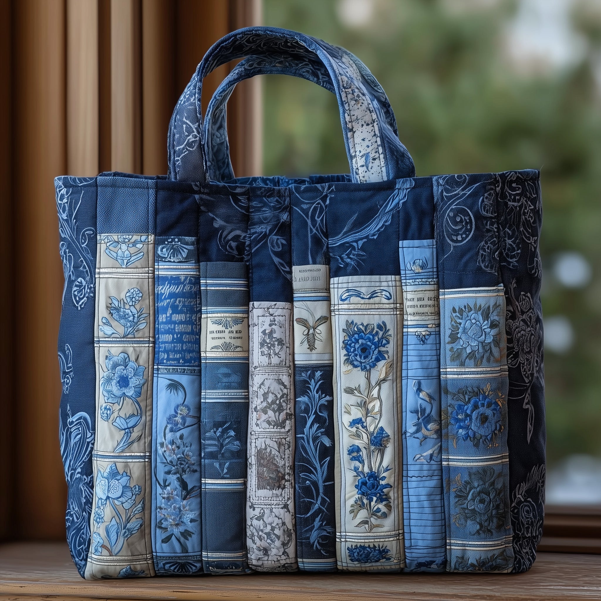 Cozy Book Quilted Tote Bag GFTOMA2785