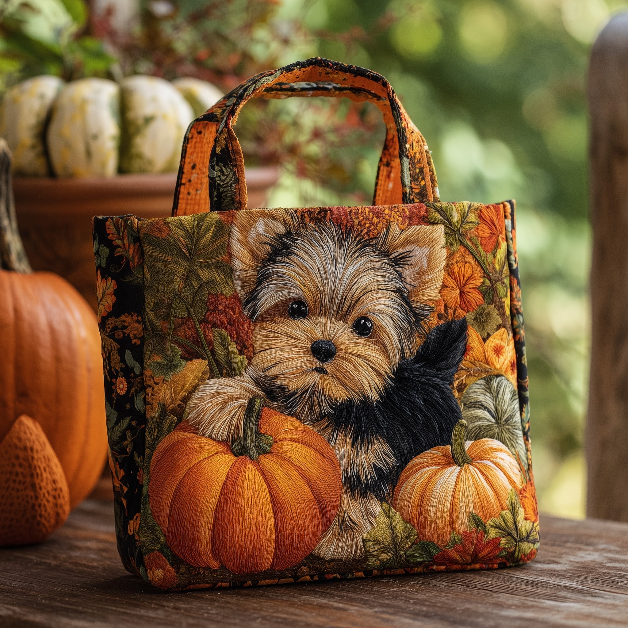 Yorkshire Terrier Quilted Tote Bag GFTOMA3187