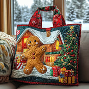 Gingerbread Quilted Tote Bag GFTOMA4588
