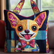 Chihuahua Quilted Tote Bag GFTOMA4623