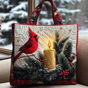 Yuletide Light Quilted Tote Bag GFTOMA4877