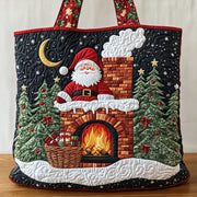 Jolly Santa Quilted Tote Bag GFTOMA5128