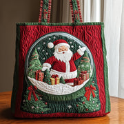 Jolly Santa Quilted Tote Bag GFTOMA5129