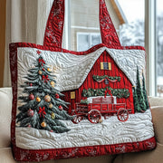 Evergreen Charm Quilted Tote Bag GFTOMA5161