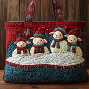 Farmhouse Sheep Quilted Tote Bag GFTOMA5273