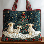 Farmhouse Sheep Quilted Tote Bag GFTOMA5274