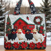 Farmhouse Sheep Quilted Tote Bag GFTOMA5275