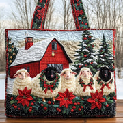 Farmhouse Sheep Quilted Tote Bag GFTOMA5278