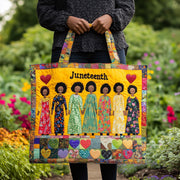 Juneteenth Pride Quilted Tote Bag GFTONL4587
