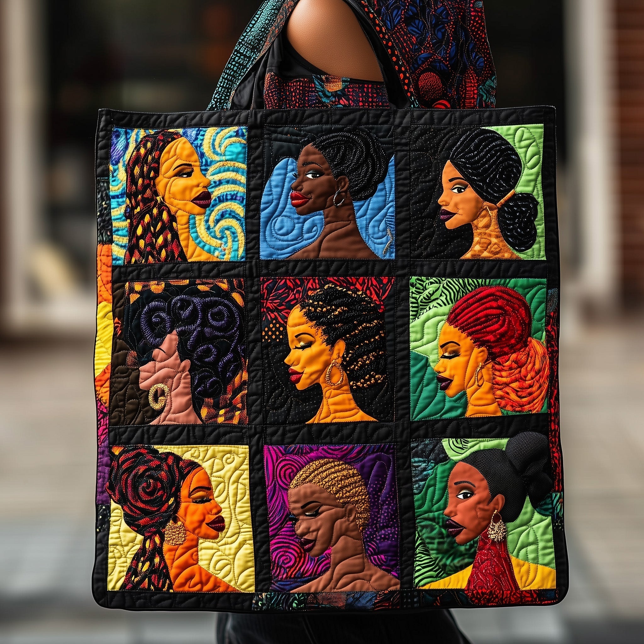 Melanin Magic  Quilted Tote Bag GFTONL4598