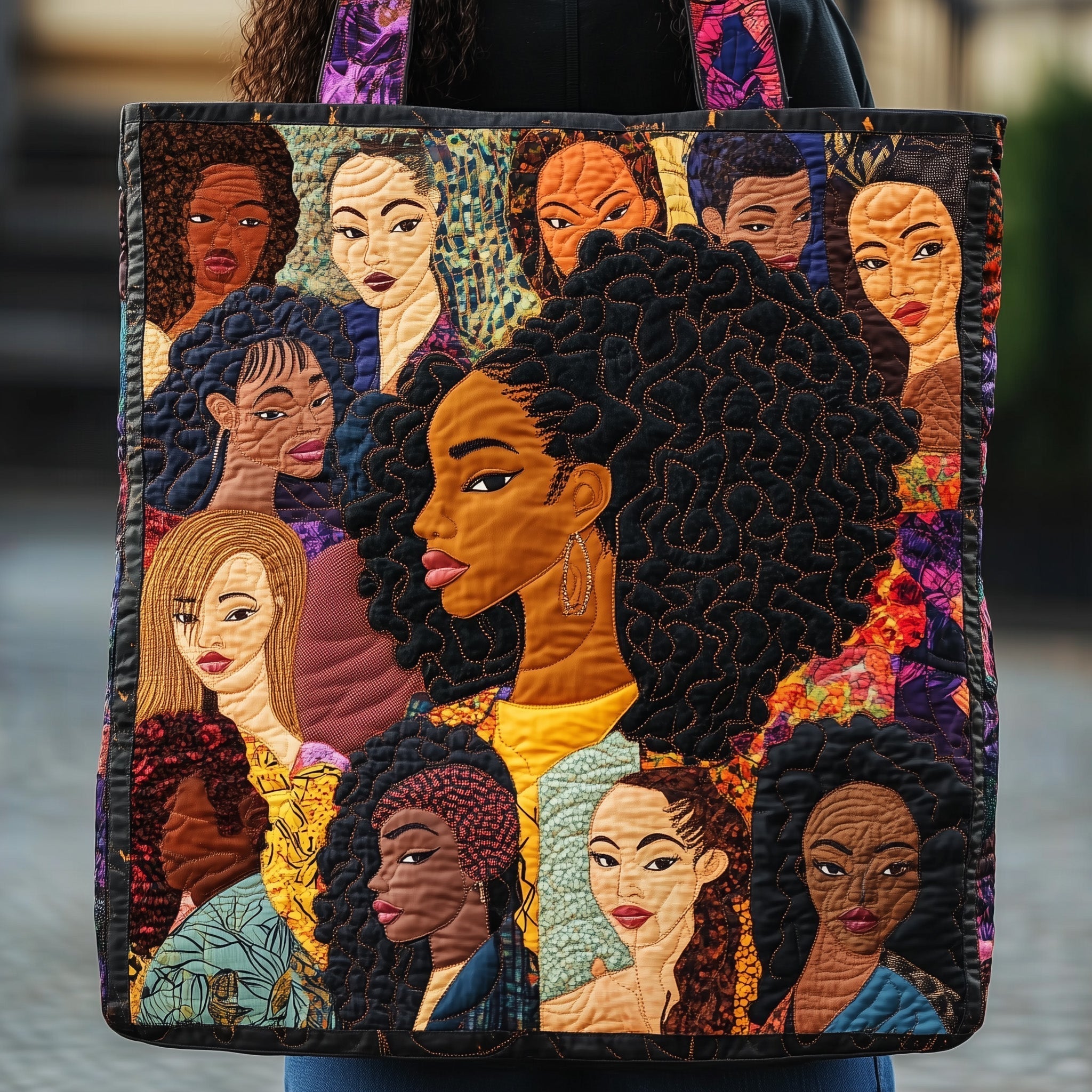 Sassy Queen Quilted Tote Bag GFTONL4604