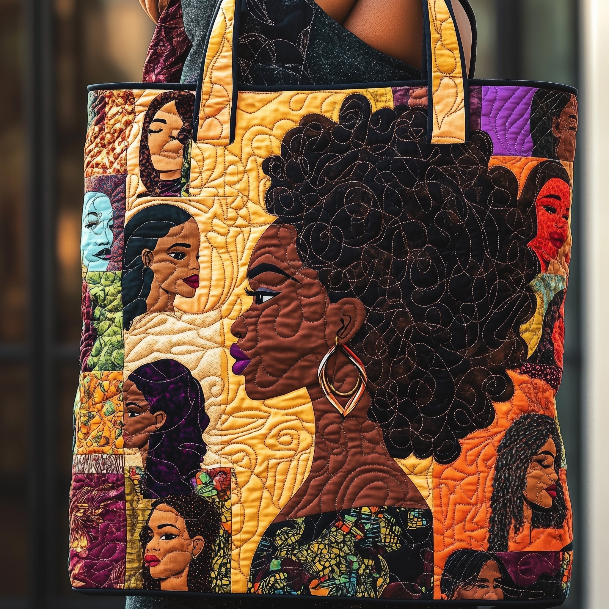 Sassy Queen Quilted Tote Bag GFTONL4605