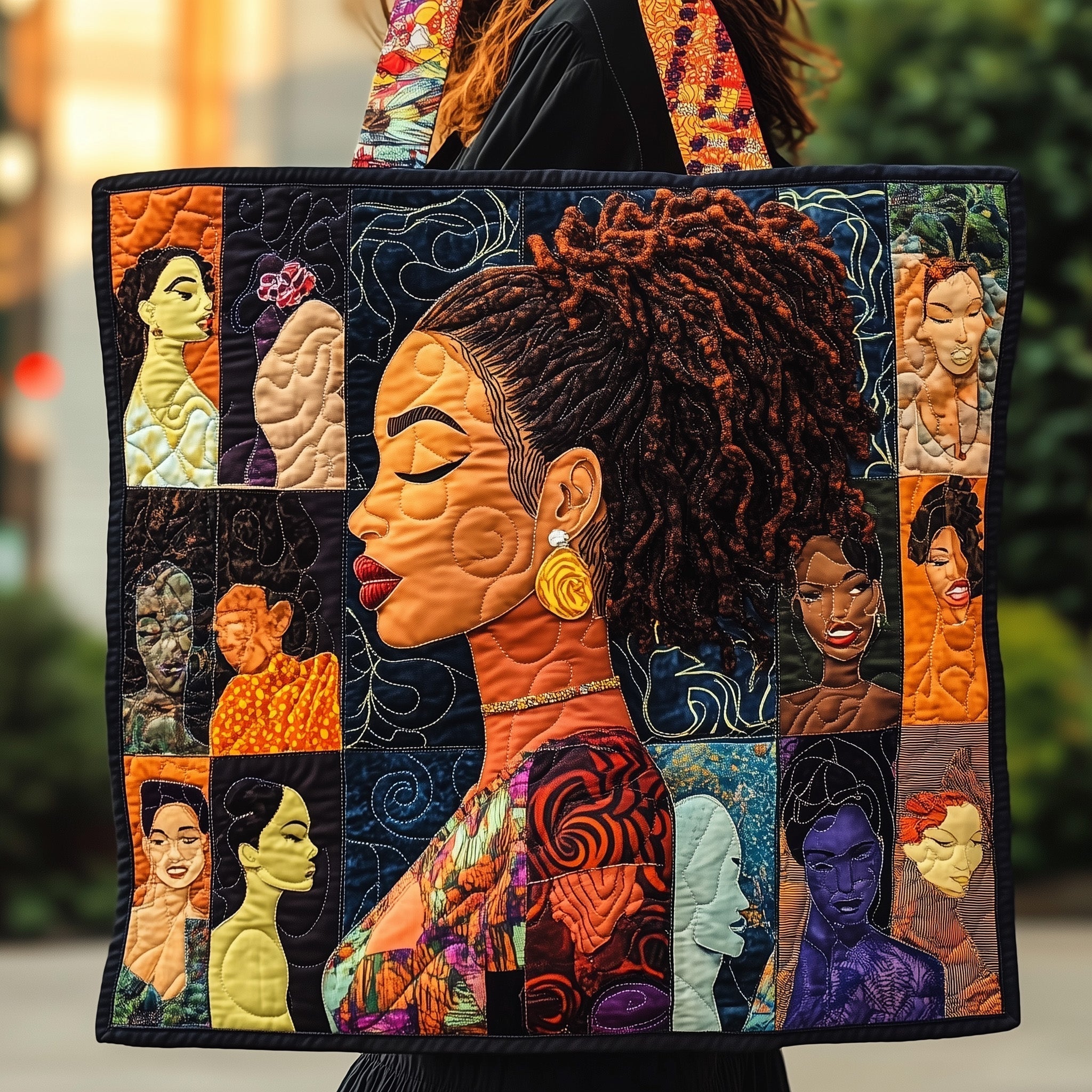 Sassy Queen Quilted Tote Bag GFTONL4606