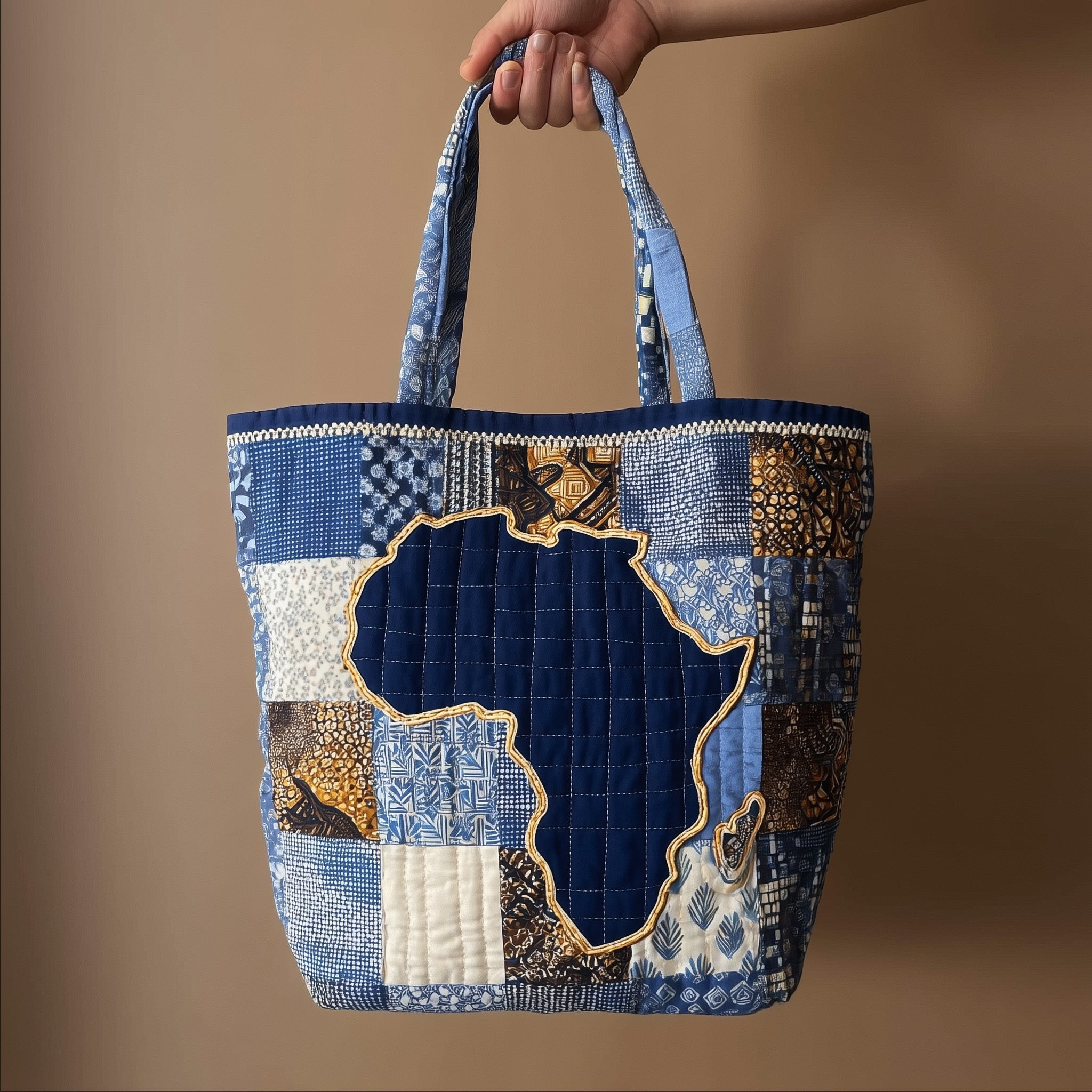 African Dream Quilted Tote Bag GFTONL5324