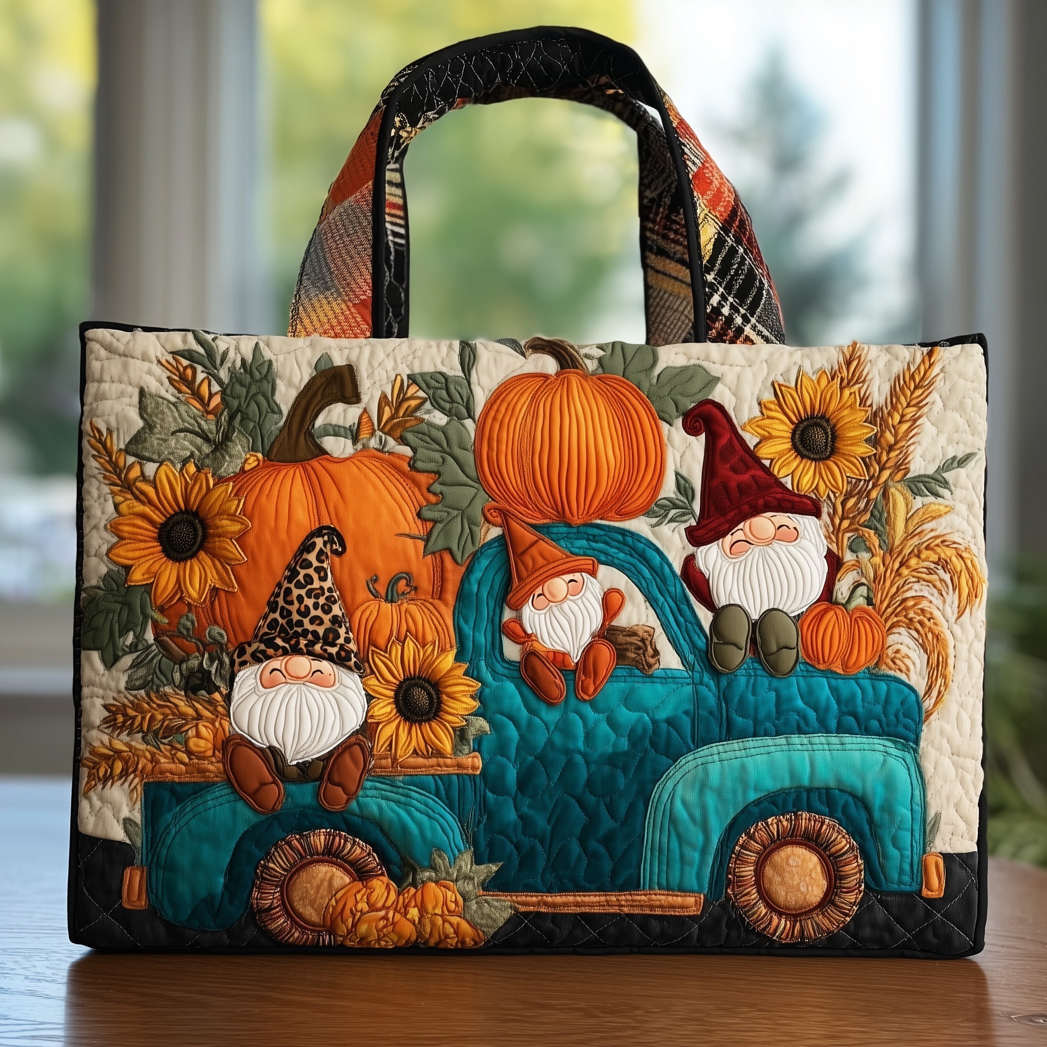 Autumn Harvest Quilted Tote Bag GFTONL5333