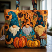 Pumpkin Gnomes Quilted Tote Bag GFTONL5339