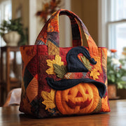 Witch Pumpkin Quilted Tote Bag GFTONL5421