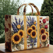 Sunflower Charm Quilted Tote Bag GFTONL5469