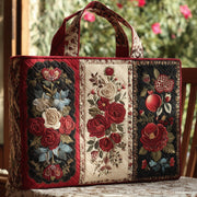 Vintage Rose Quilted Tote Bag GFTONL5471