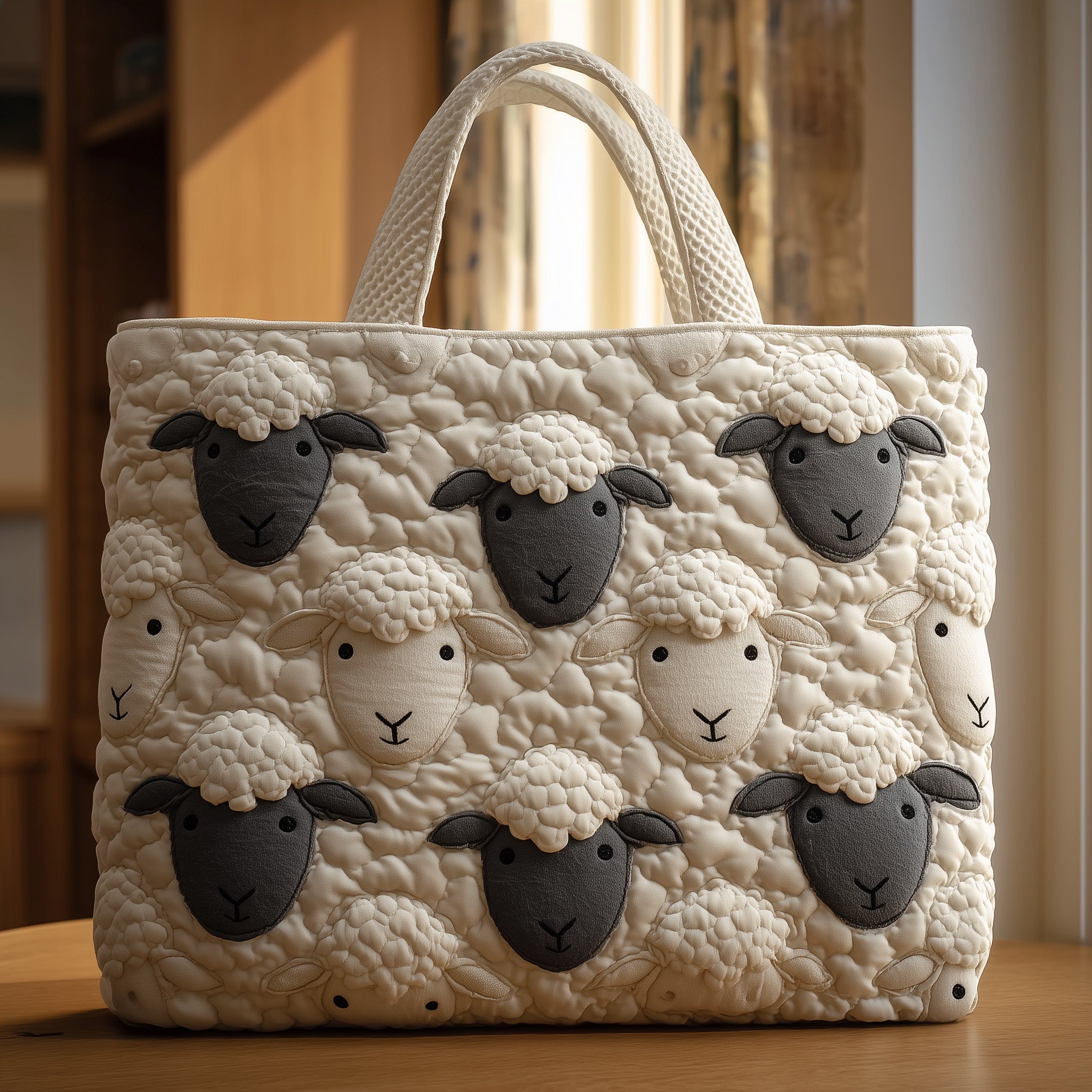 Sheep Dream Quilted Tote Bag GFTONL5516