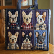 French Bulldog Quilted Tote Bag GFTONL5553