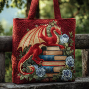 Charming Dragon Quilted Tote Bag GFTONL5749