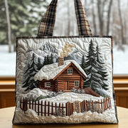 Rustic Cabin Quilted Tote Bag GFTONL6327