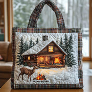 Rustic Cabin Quilted Tote Bag GFTONL6332