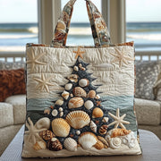Coastal Christmas Quilted Tote Bag GFTONL6579