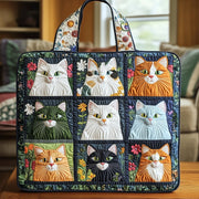 Cat Profile Quilted Tote Bag GFTONT1118