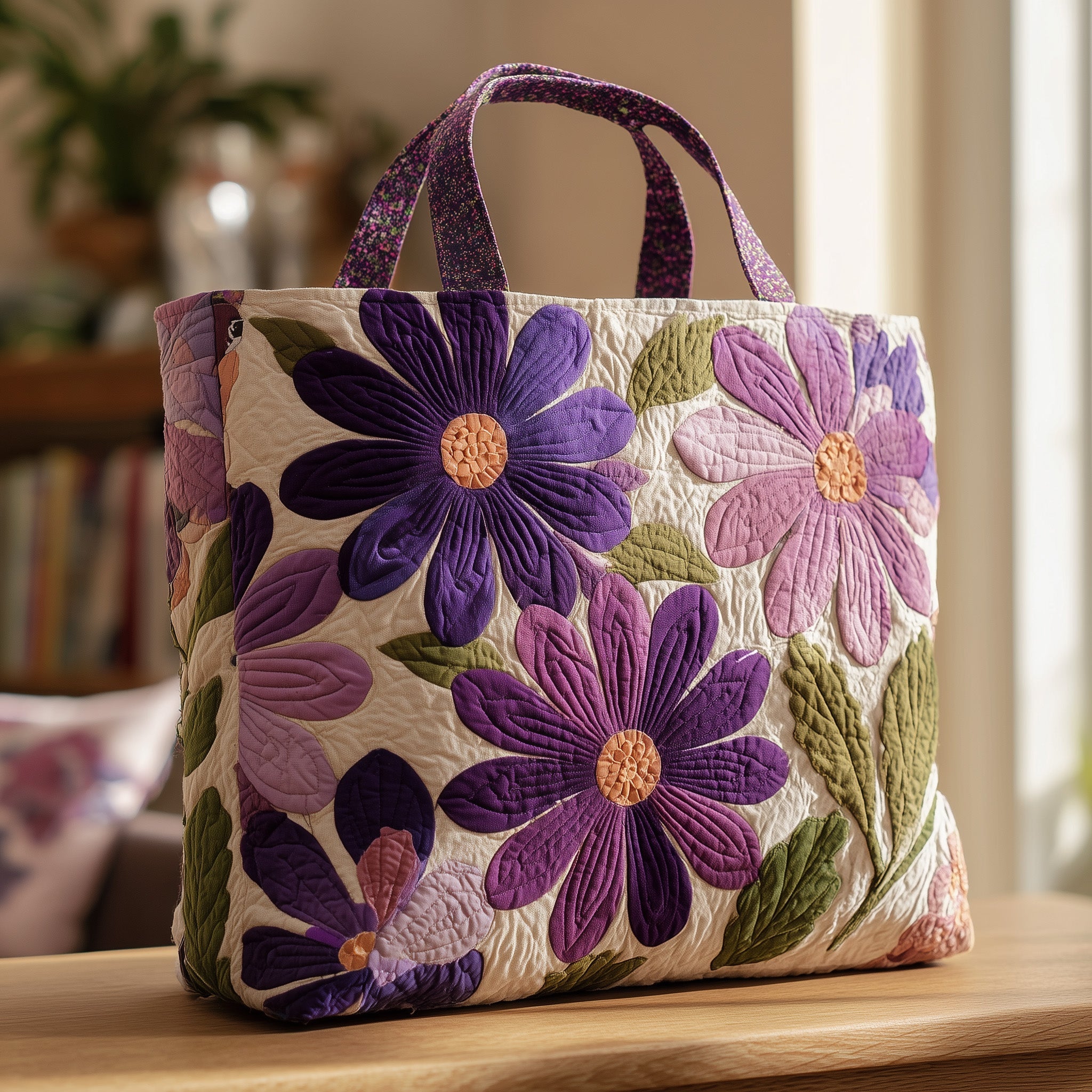 Wild Bloom Quilted Tote Bag GFTONT1434