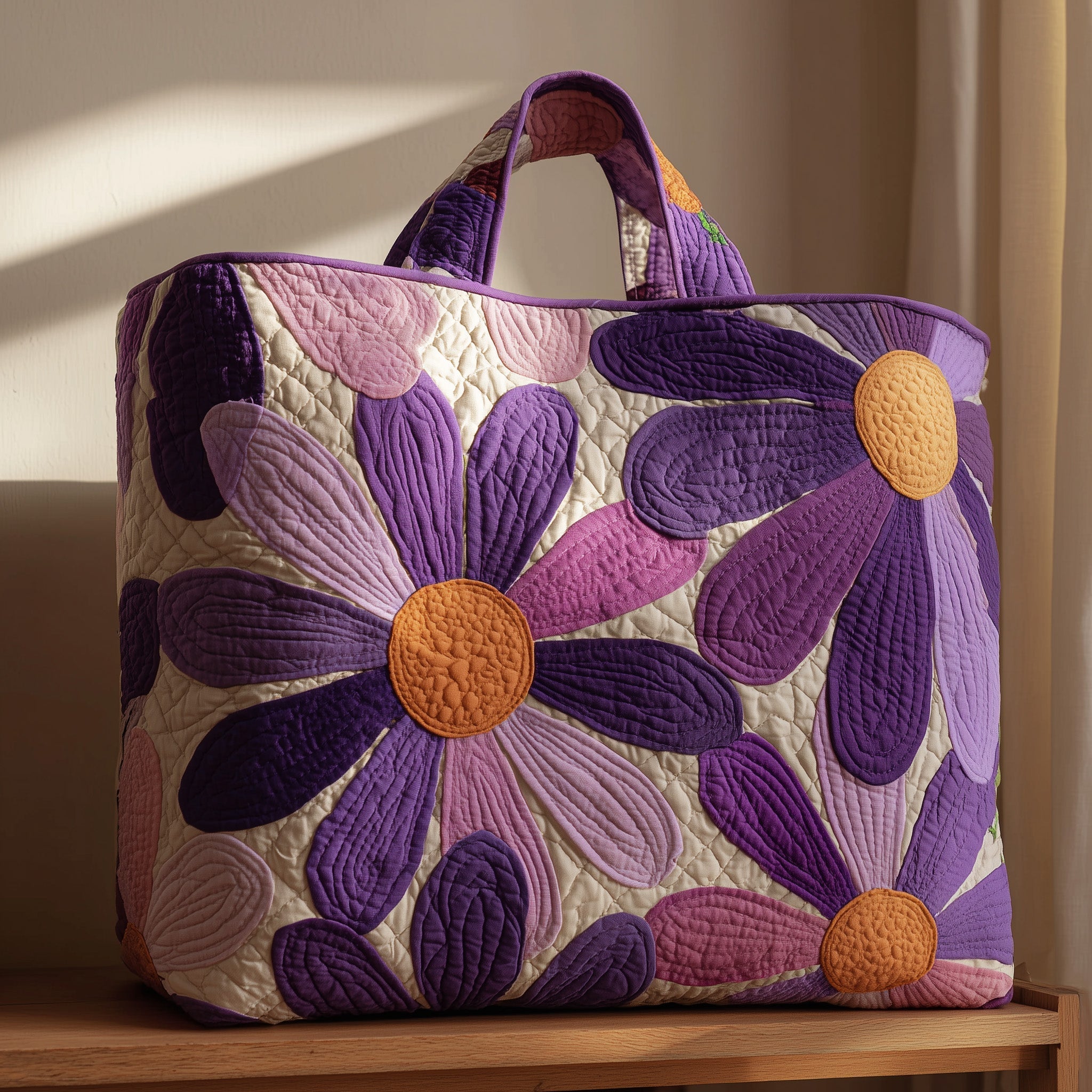 Wild Bloom Quilted Tote Bag GFTONT1435