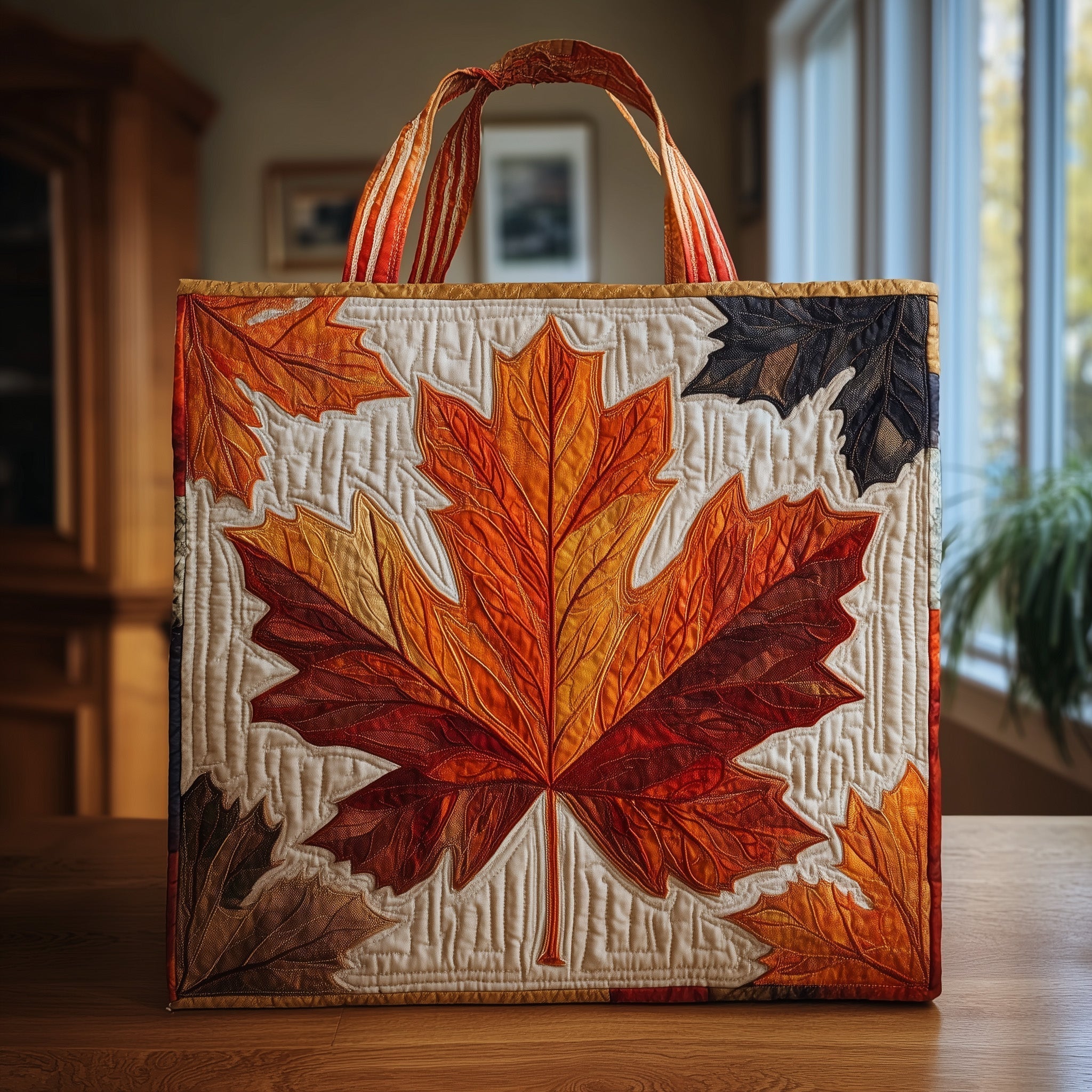 Autumn Leaves Quilted Tote Bag GFTONT1775
