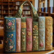 Rustic Book Quilted Tote Bag GFTONT1832