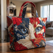 Patriot Catitude Quilted Tote Bag GFTONT1857