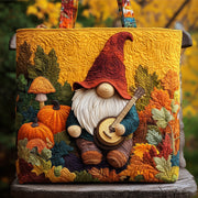 Artistic Gnome Quilted Tote Bag GFTONT1888