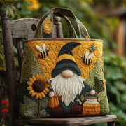Honey Gnome Quilted Tote Bag GFTONT1904