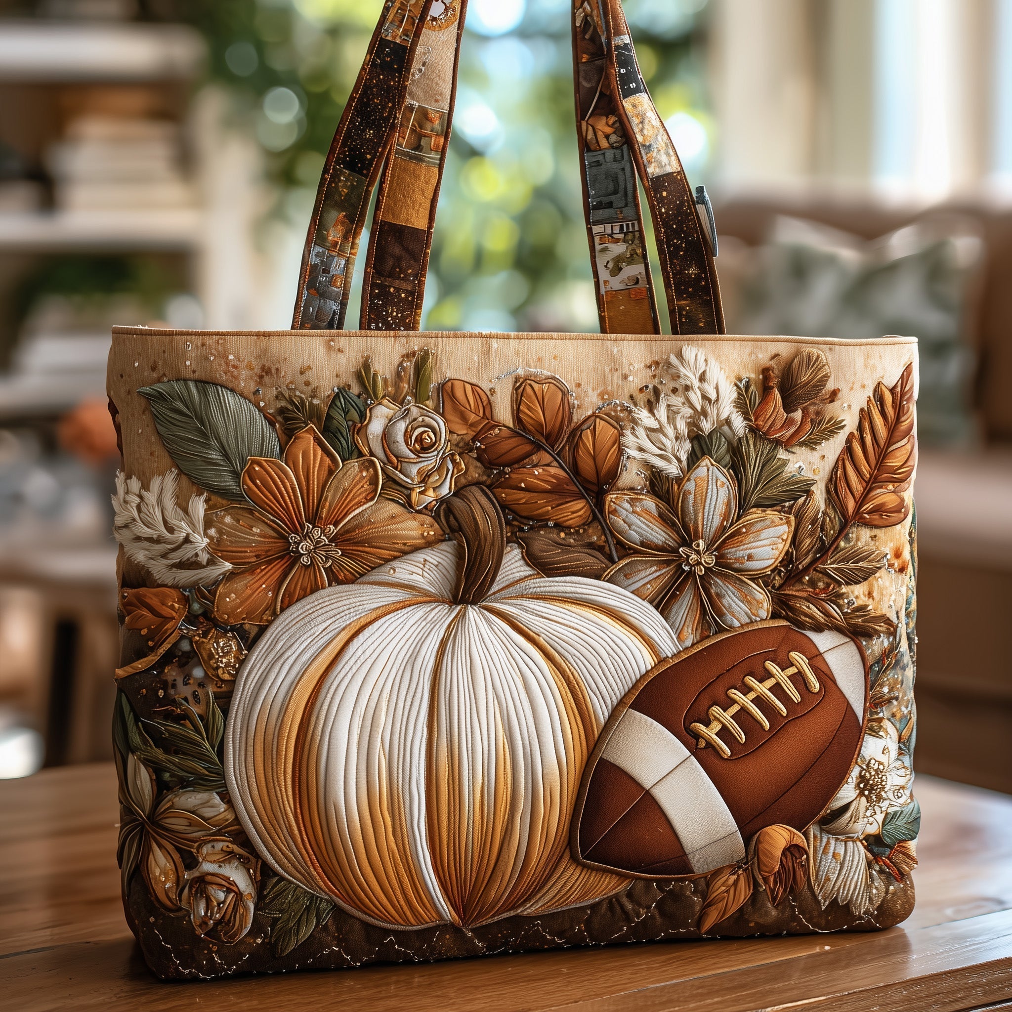 Autumn Lovers Quilted Tote Bag GFTONT1928