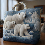Polar Bear Quilted Tote Bag GFTONT1995