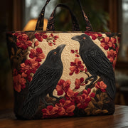 Crow Quilted Tote Bag GFTONT2007