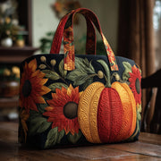 Pumpkin Quilted Tote Bag GFTONT2025