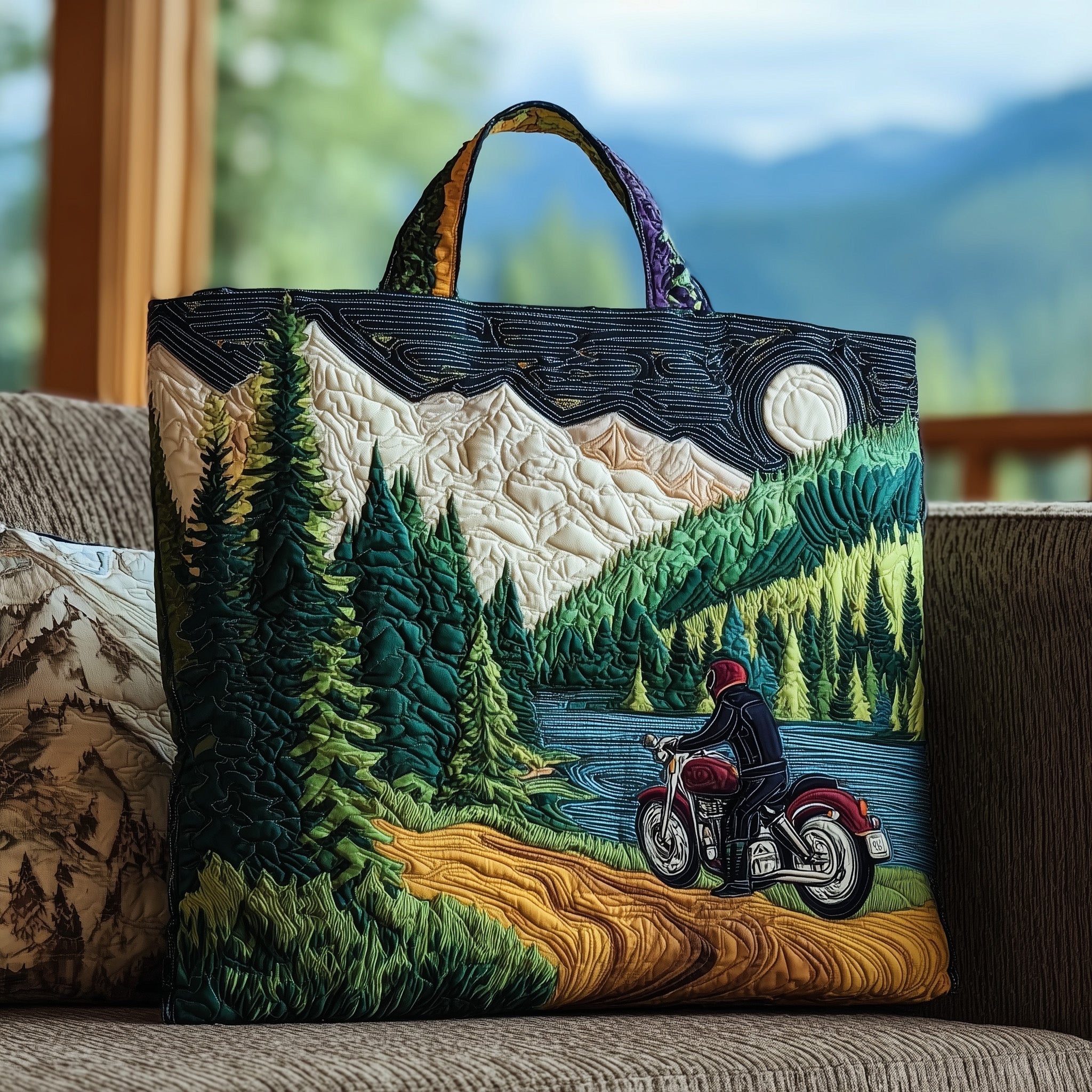 Nature Rider Quilted Tote Bag GFTONT2516