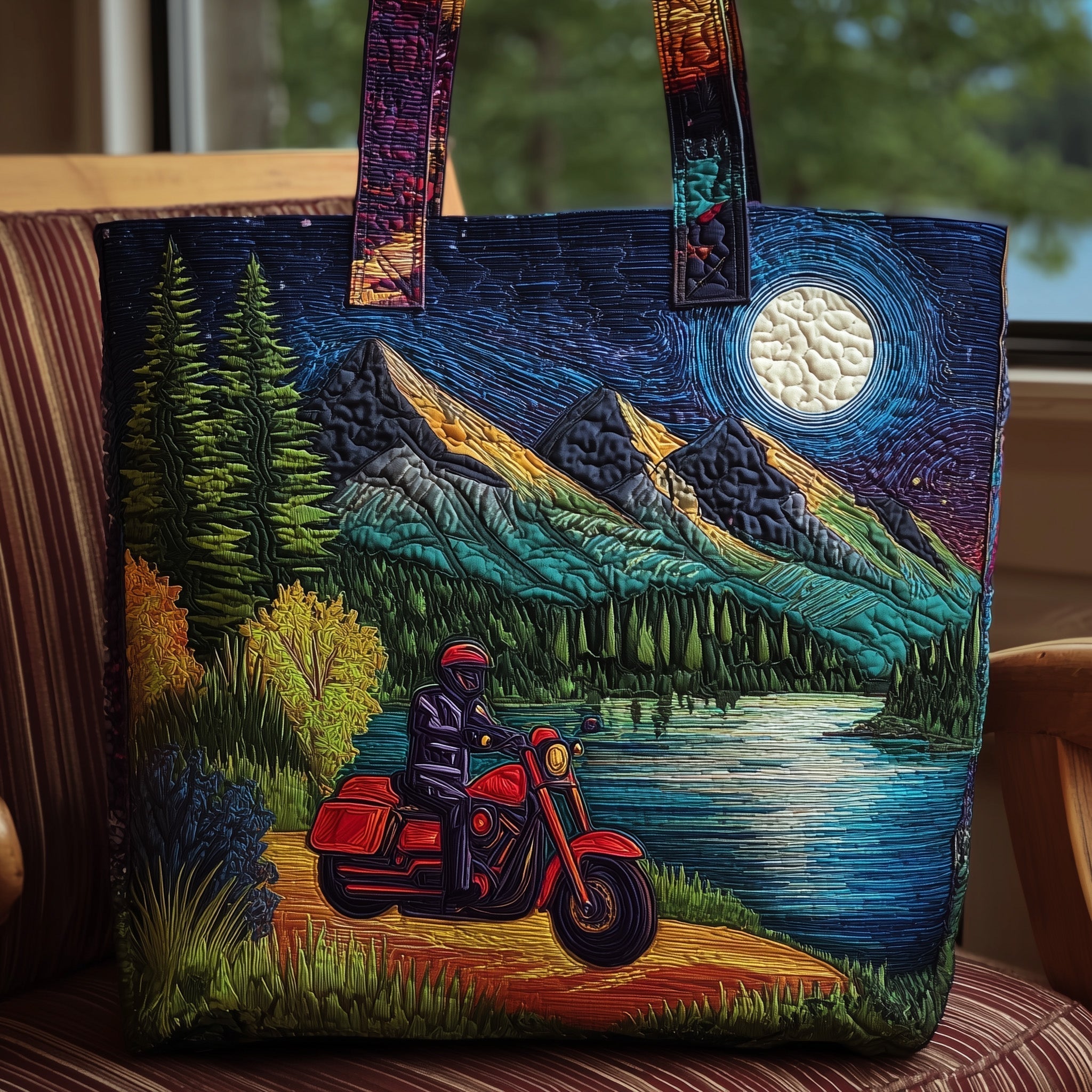 Nature Rider Quilted Tote Bag GFTONT2518