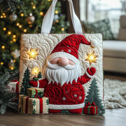 Xmas Gnome Quilted Tote Bag GFTONT3326