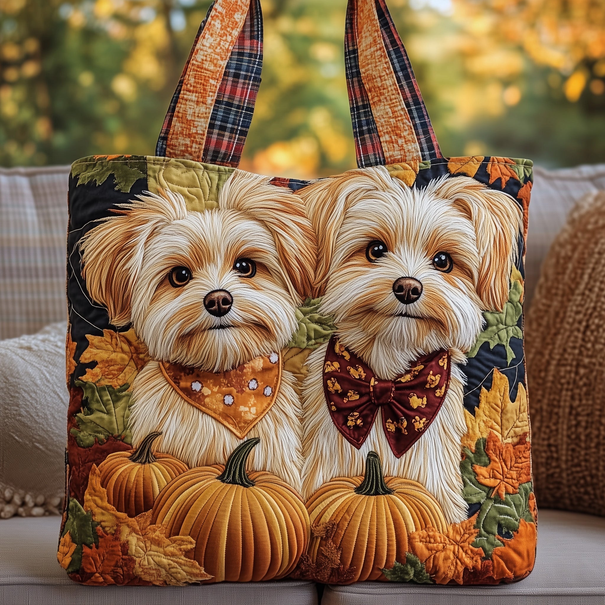 Autumn Yorkshire Quilted Tote Bag GFTONT3380