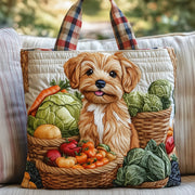 Diet Terrier Quilted Tote Bag GFTONT3382