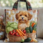 Diet Terrier Quilted Tote Bag GFTONT3383