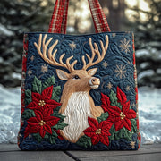 Reindeer Quilted Tote Bag GFTONT3410