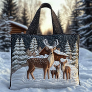 Reindeer Quilted Tote Bag GFTONT3472